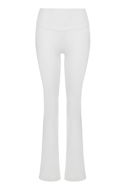 Леггинсы клёш SPORT Белый