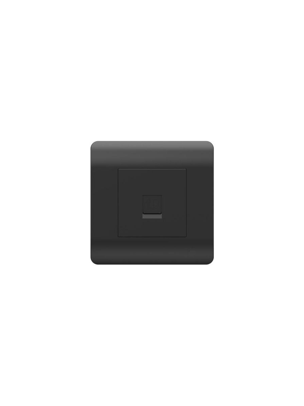 Розетка компьютерная 1-м NEW3-E RJ45 черн. CHINT 431490