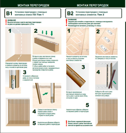 Реечная панель МДФ "Баффели" TOPline Бетон темный
