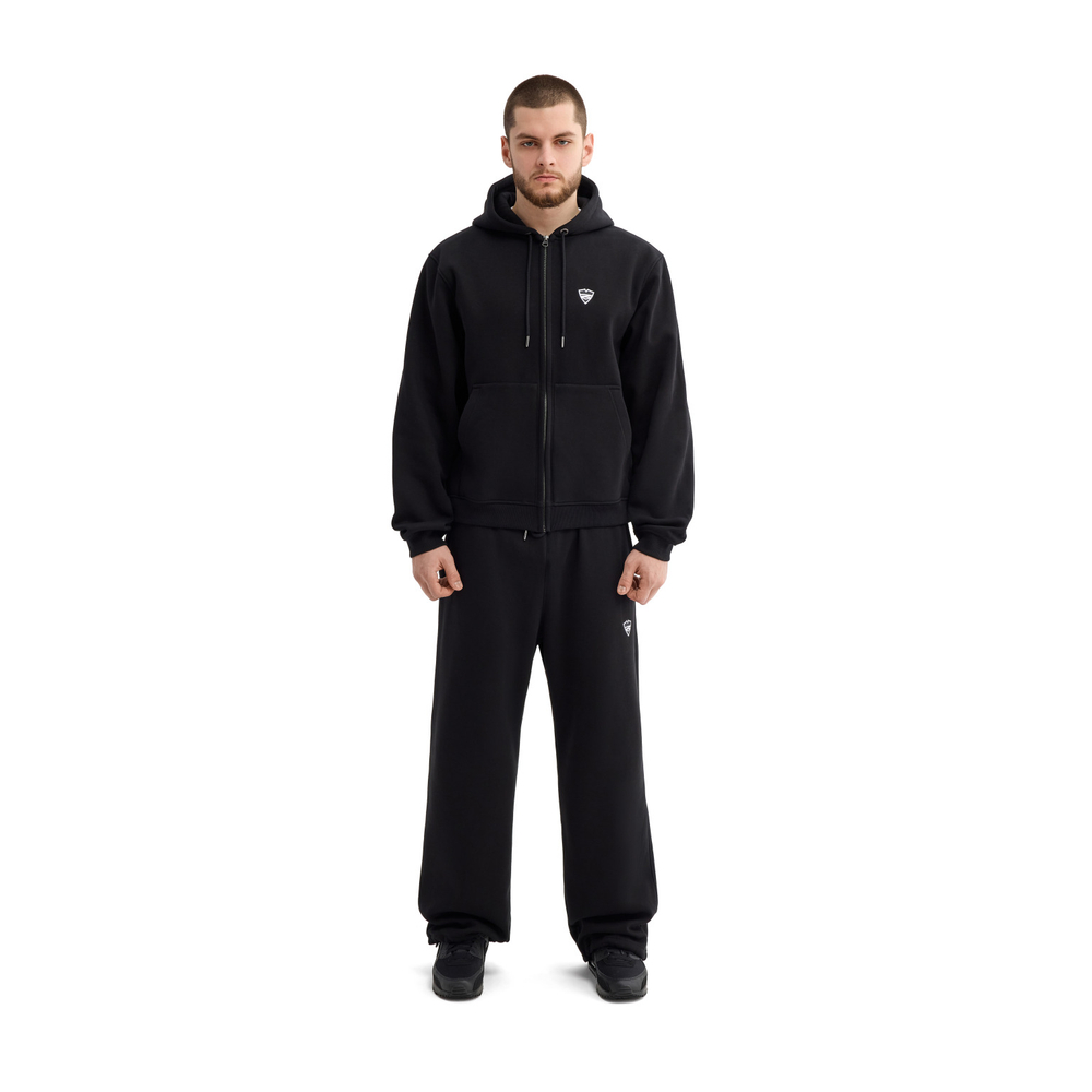 Зип-Худи Питерский Щит "Лого" Чёрный