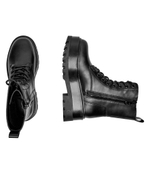 Кожаные ботильоны на платформе CALVIN KLEIN JEANS - черный(YW0YW01535)