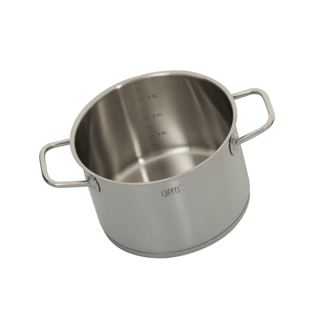 Кастрюля из нержавеющей стали Gipfel Capella 2700 20 см/3,7 л