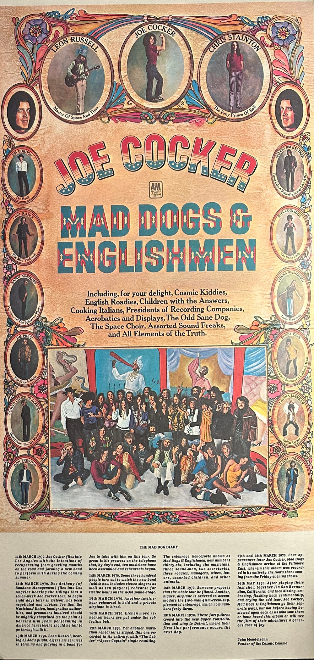 Joe Cocker - Mad Dogs & Englishmen 2LP (Англия)