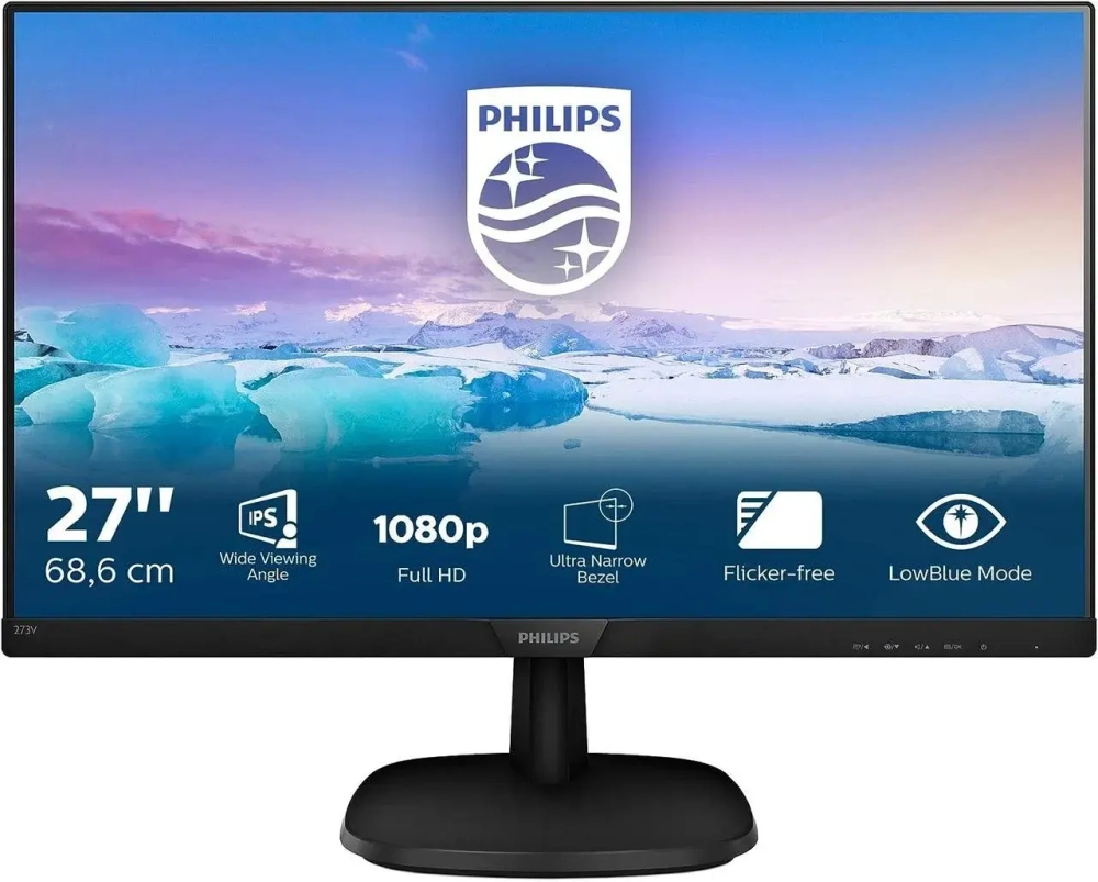 Монитор 27" PHILIPS 273V7QJAB