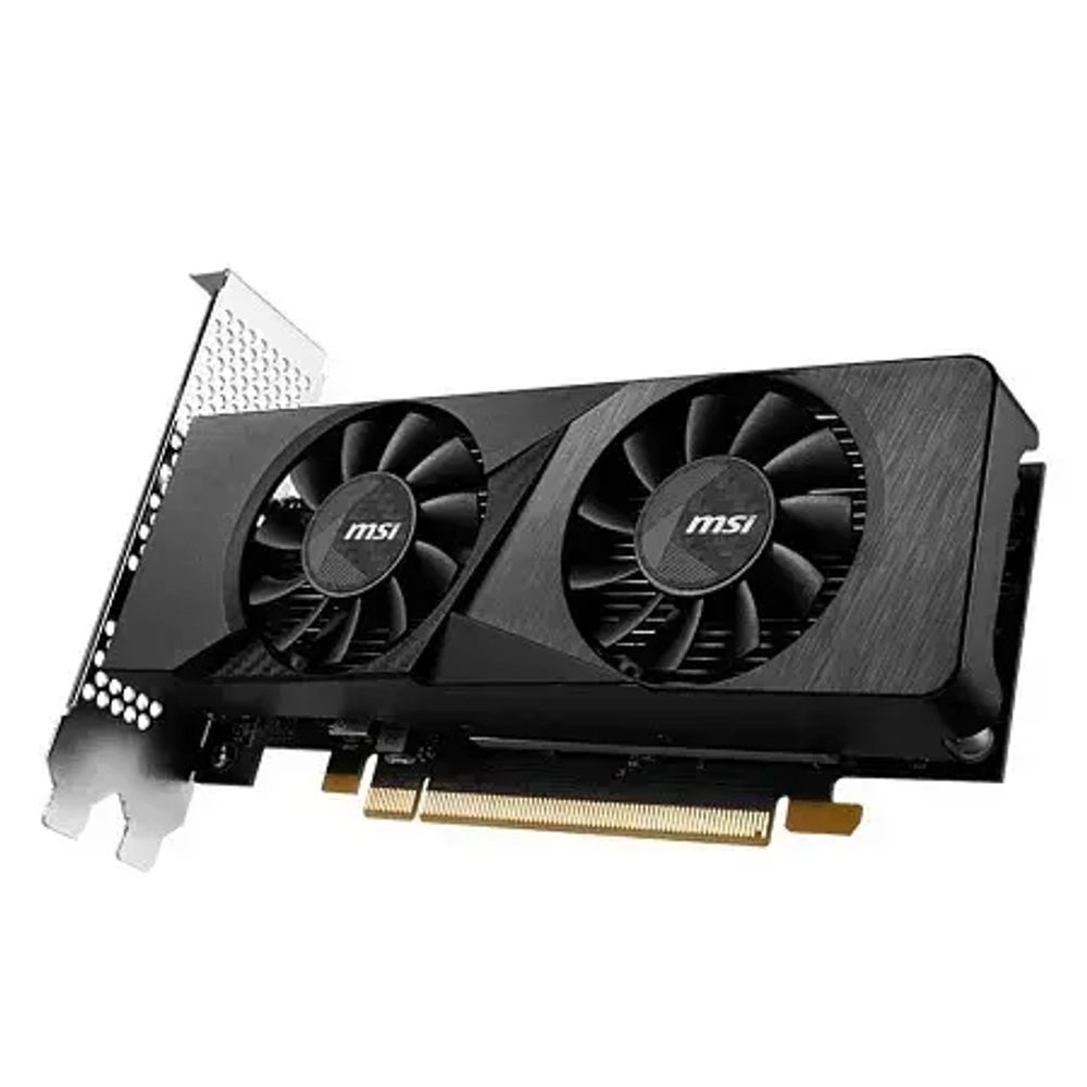 Видеокарта MSI GeForce RTX 3050 LP 6G, 6G GDDR6 96-bit 2xHDMI 1xDP