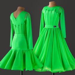 платье с двумя юбками