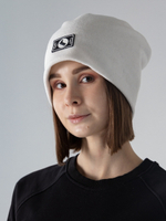 Снуд флисовый белый Город Горький