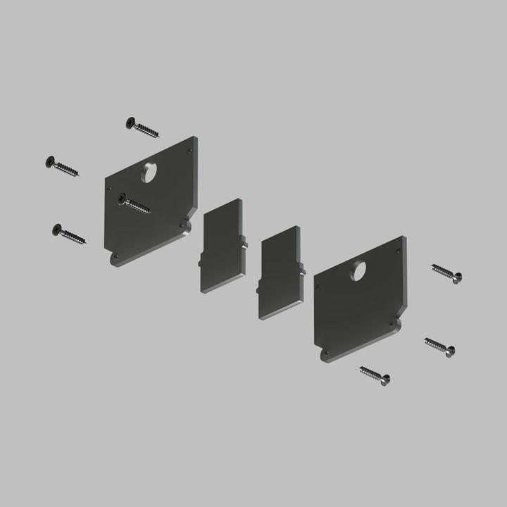 Заглушка Denkirs Smart One (2 шт.) TR2025-BK