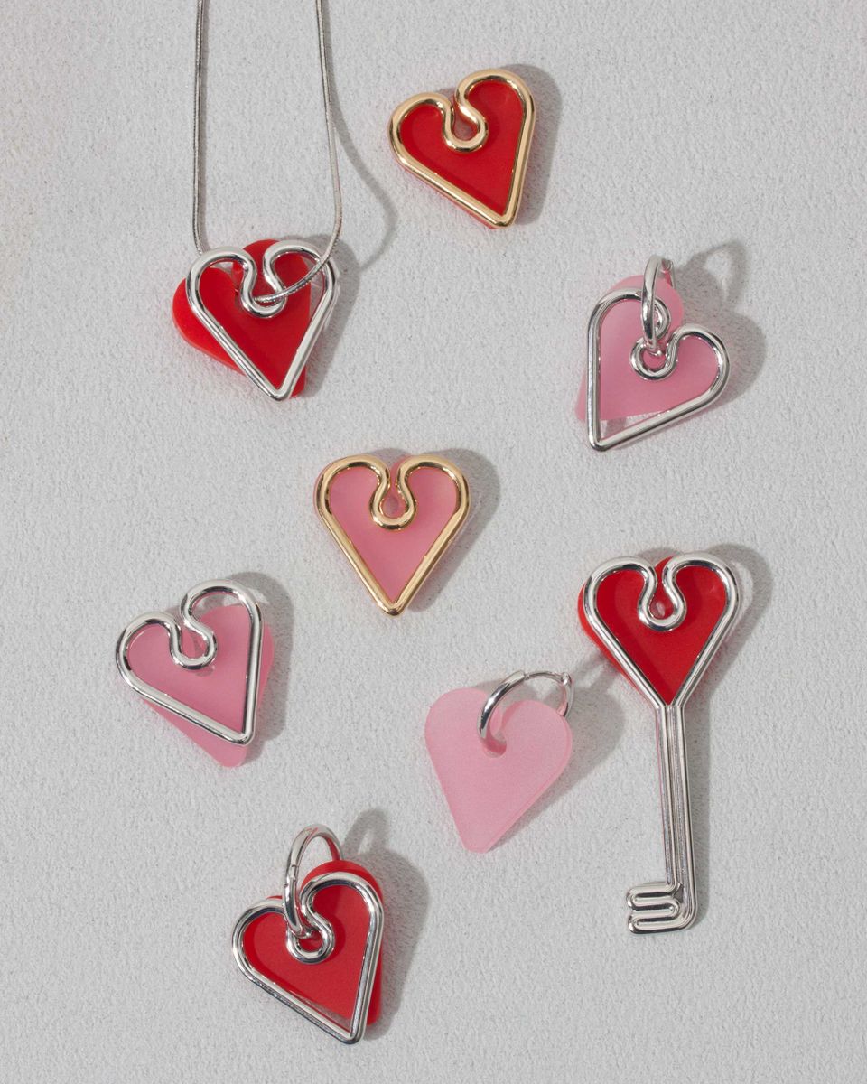 Кулон Neverending Heart Key