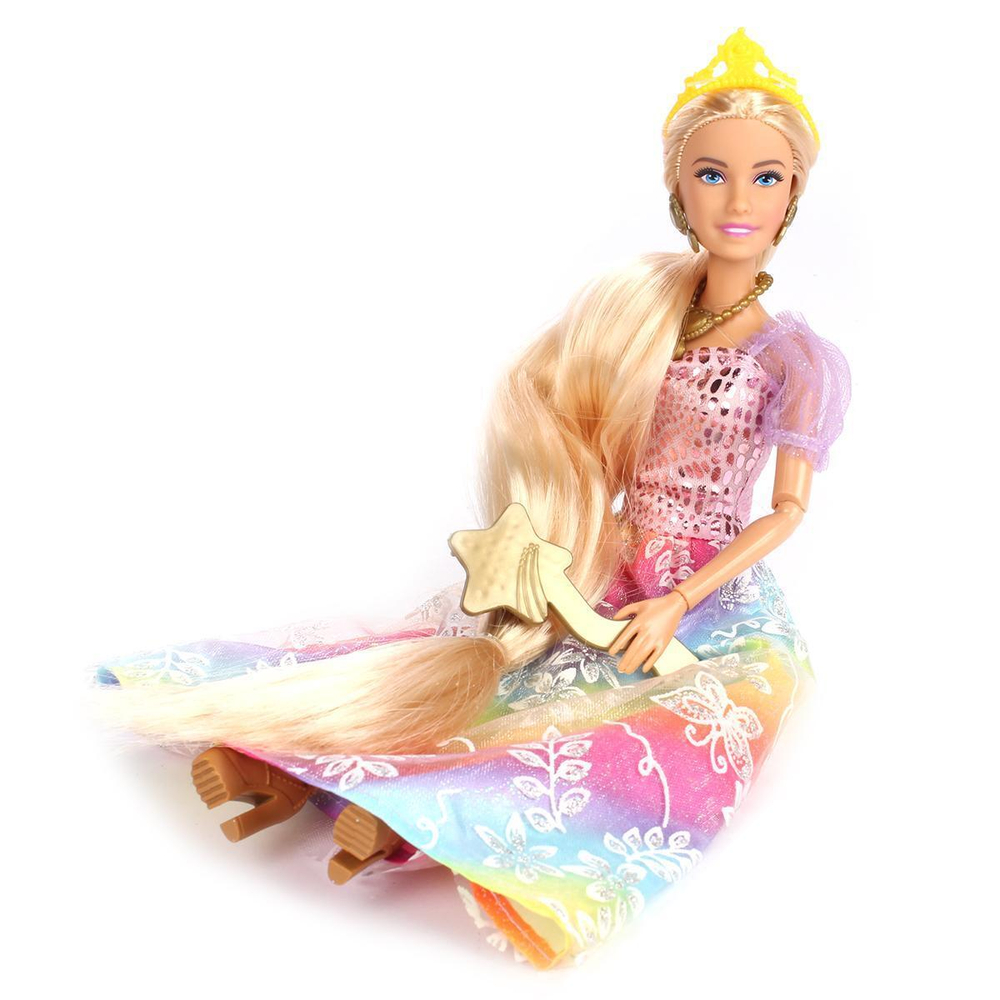 Кукла 29 см София, руки и ноги сгиб, принцесса, акс, кор (Карапуз)