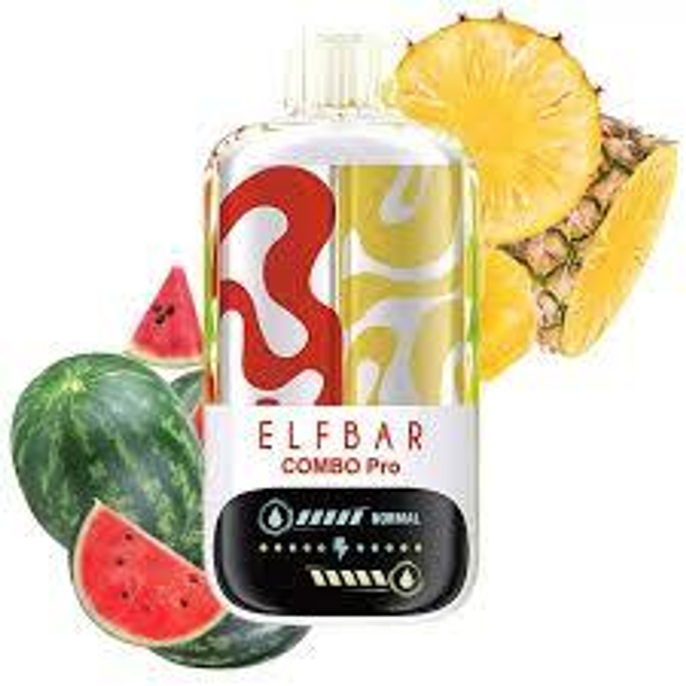 ELFBAR Combo Pro 30000 – Sour Watermelon / Pineapple (5% nic)