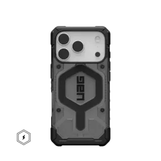 UAG Pathfinder Clear with MagSafe Series Case for Apple iPhone 17 Pro Ash/Black (Чёрный)