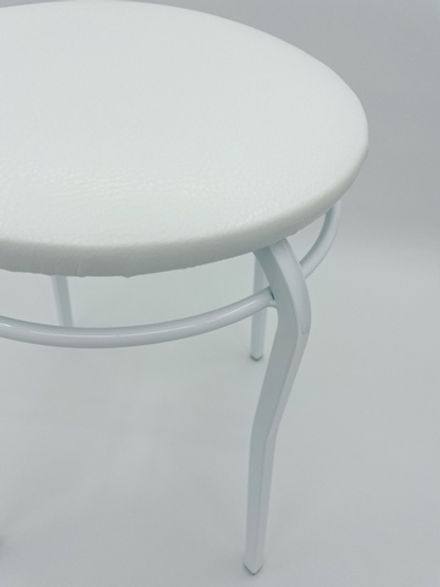 Квадро табурет белый