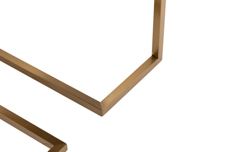 Стул велюр светло-серый/матовое золото 60x55x73см Garda Decor