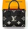 Сумка Louis Vuitton Onthego черный/бежевый