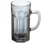 Кружка пивная 500 мл «Pearl» серая 8,5*16,5см