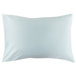 Набор из двух наволочек из сатина голубого цвета из коллекции essential, 50х70 см