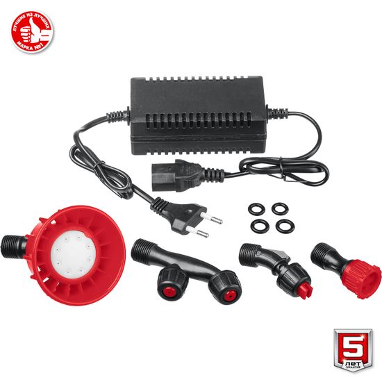 Аккумуляторный опрыскиватель "ЗУБР" ОПС-16