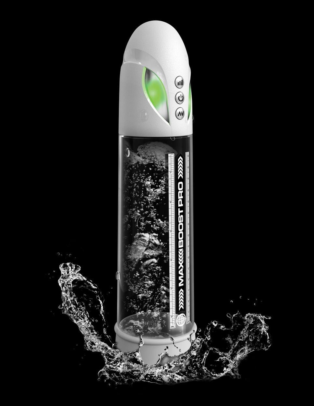 Белая вакуумная автоматическая помпа Max Boost Pro Flow (Цвет: белый)