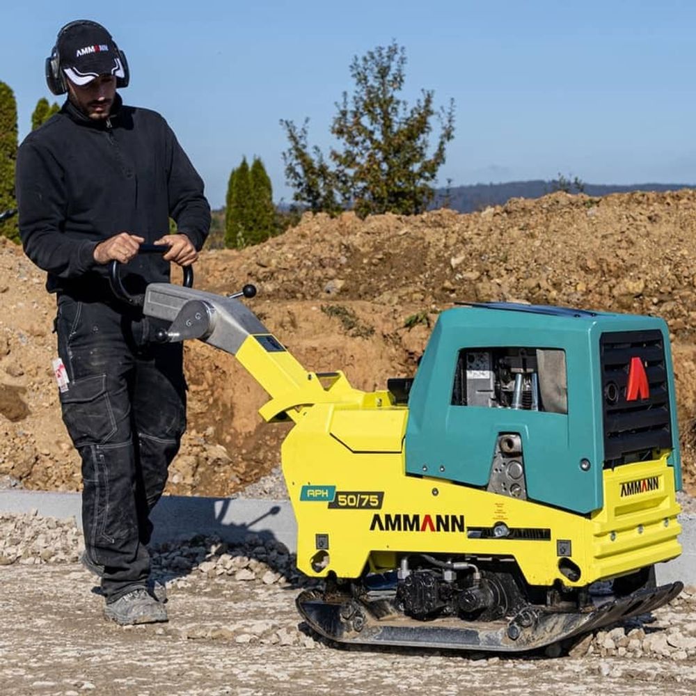 Виброплита дизельная Ammann APH 50/75 (Hatz Supra 1D50S / 350 кг) эл/старт