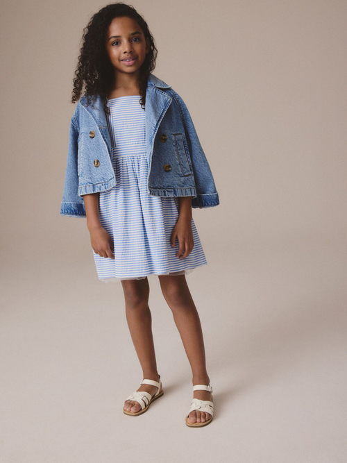 Сарафан для девочки Next AJ4-704, Голубой