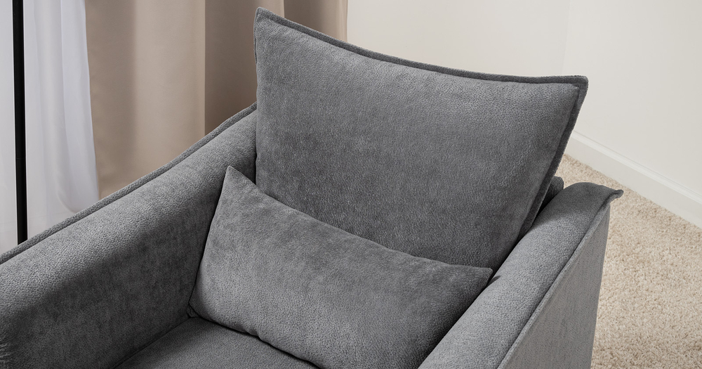 Берта кресло для отдыха (темно-серый)