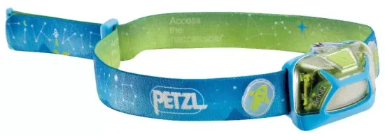 Налобный фонарь Petzl, TIKKID, сине-зеленый E091BA00