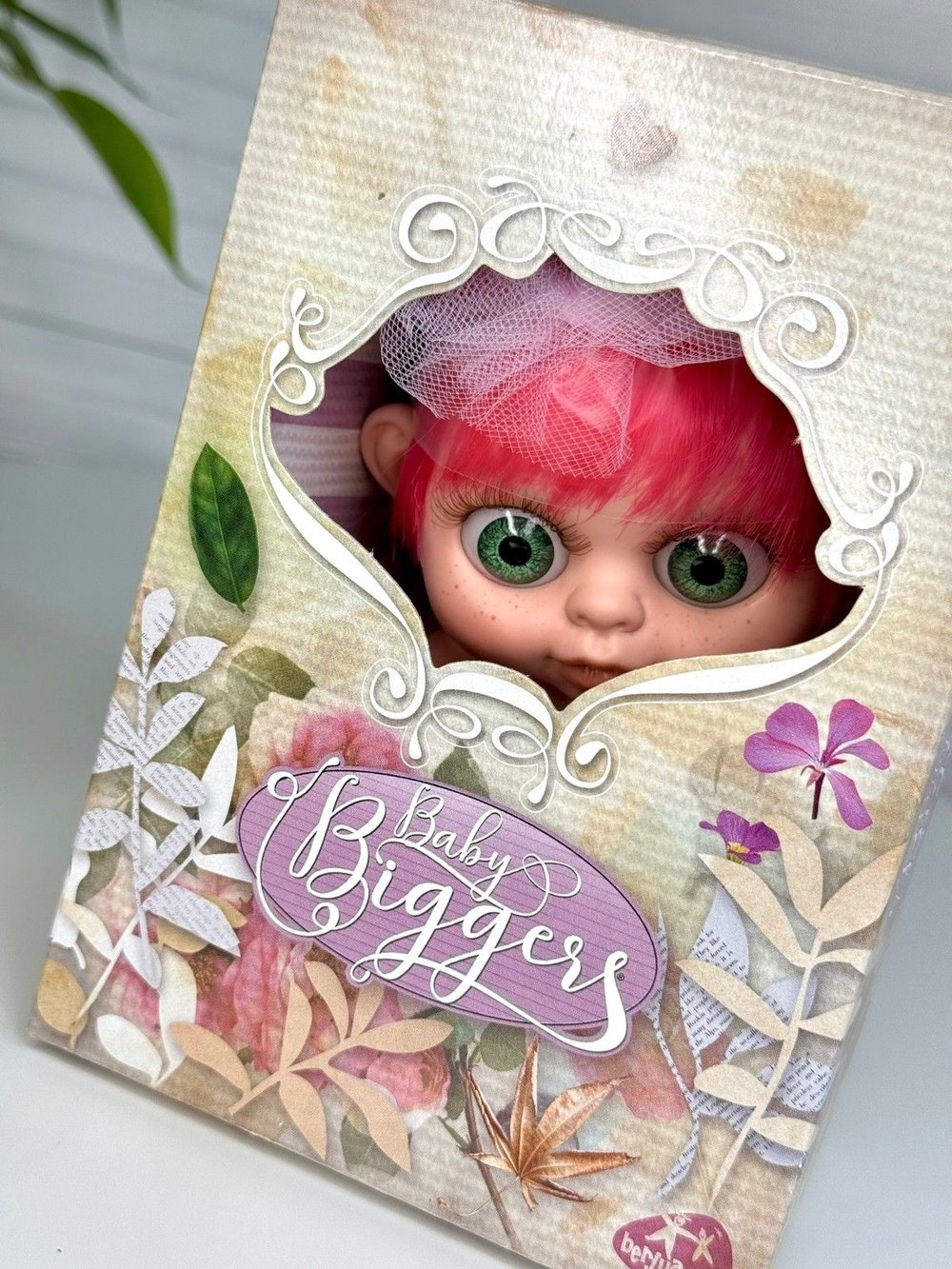 Пупс BERJUAN виниловый 14см BIGGERS (24109)