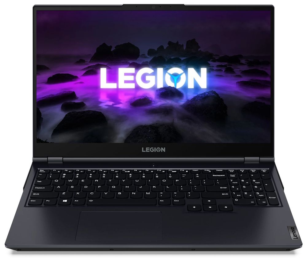 Ноутбук Lenovo Legion 5 Gen 6, 15.6&amp;quot; (1920x1080) IPS 165Гц/AMD Ryzen 5 5600H/16ГБ DDR4/512ГБ SSD/Radeon RX 6600M 8ГБ/Без ОС, синий [82NW005URM]