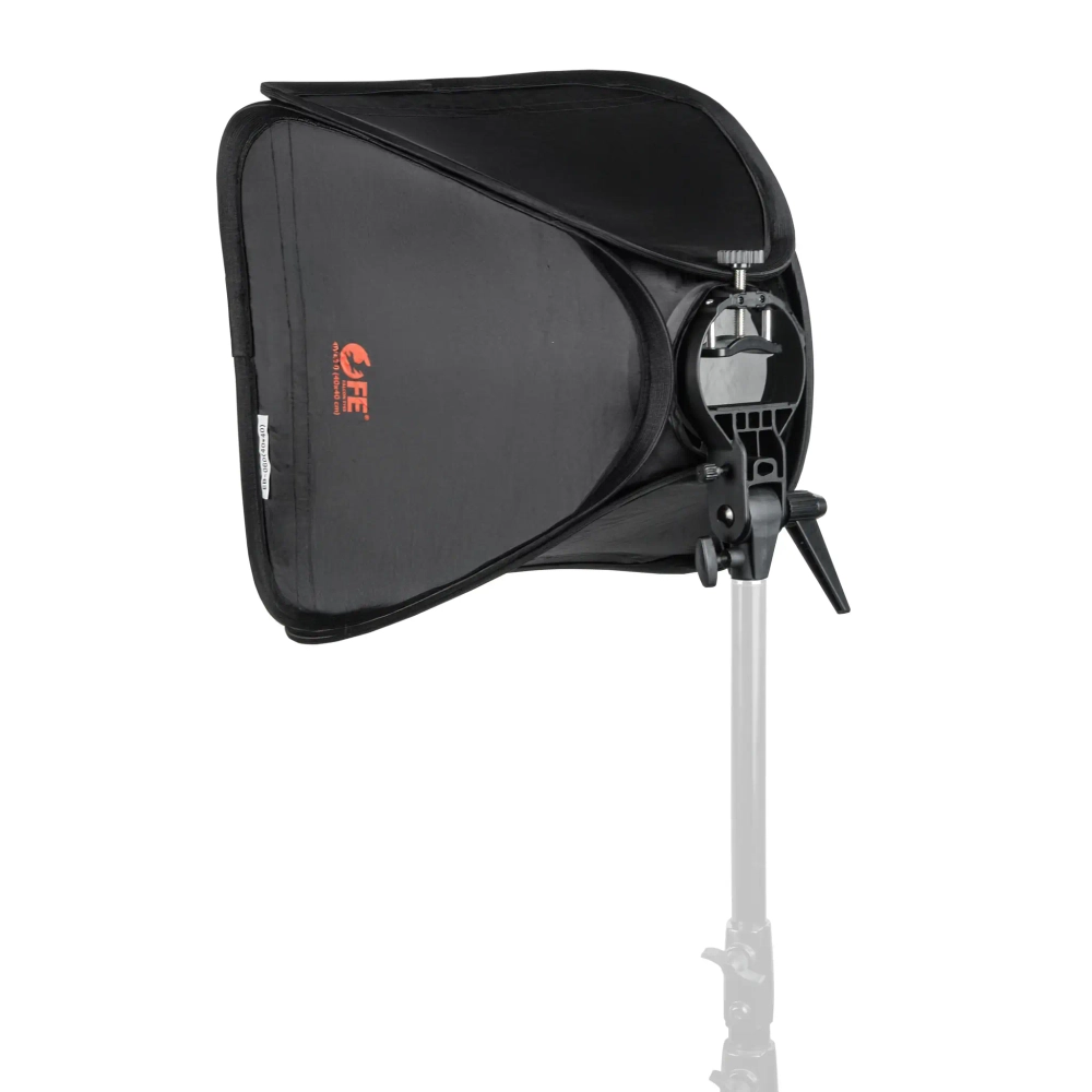 Софтбокс EB-060 (40*40cm) с переходником для накамерных вспышек