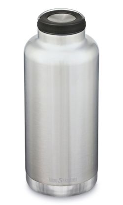 Термобутылка Klean Kanteen TKWide Loop Cap 64oz (1900 мл) Brushed Stainless