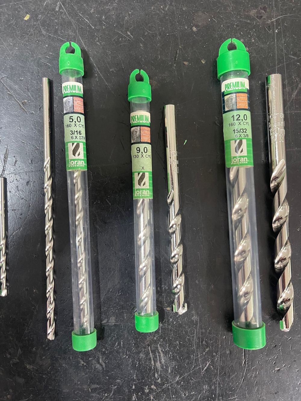 Сверло JORAN, для бетона, камня и керамики, спиральное, 3x160 мм ОРИГИНАЛ