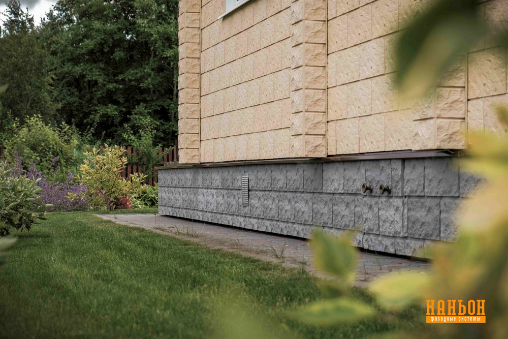 Навесной декоративный камень Каньон, коллекция Песчаник