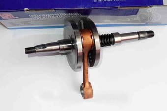 Коленвал хонда дио 27/28 (толстый вал 14мм,p12мм) SEE Тайвань