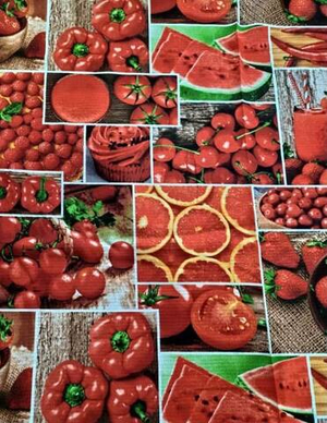 Вафельное полотно "Ассорти " 150см