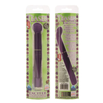 Фиолетовый вибратор с загнутым кончиком i9 Teaser Exciters - 17 см. (Цвет: фиолетовый)