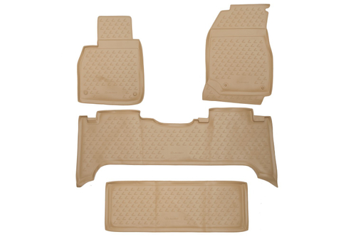 Коврики в салон для LEXUS LX470 1998-2007, 4 шт. (полиуретан, бежевые) NLC.29.15.212K