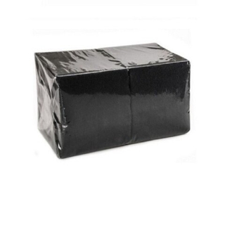 Салфетки 24*24см 1слойные черная 400шт/уп