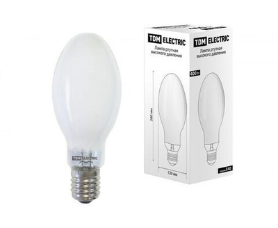 Ртутная лампа высокого давления TDM ДРЛ 400 Вт Е40 SQ0325-0010 - 2 шт