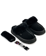 SLIPPERS DISQUETTE-Black