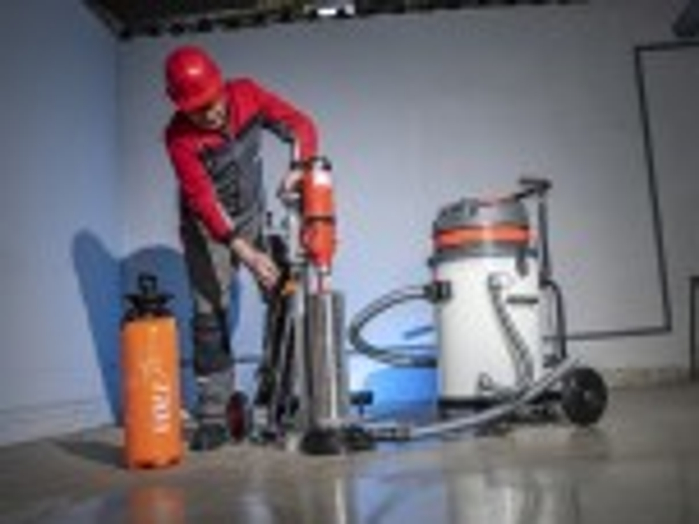 Машина алмазного бурения VOLL INDUSTRIAL V-Kit 160 со стойкой 1.22160