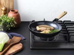 GreenPan Сковорода Eco Smartshape 28см светлое дерево