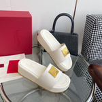 Valentino Roman Stud Slide Sandal