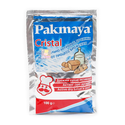 Дрожжи "Pakmaya Cristal", 100 гр.