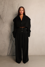 Жакет из денима мини