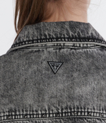 Джинсовая куртка clarette GUESS - графитовый (W4RN62 D56B3)