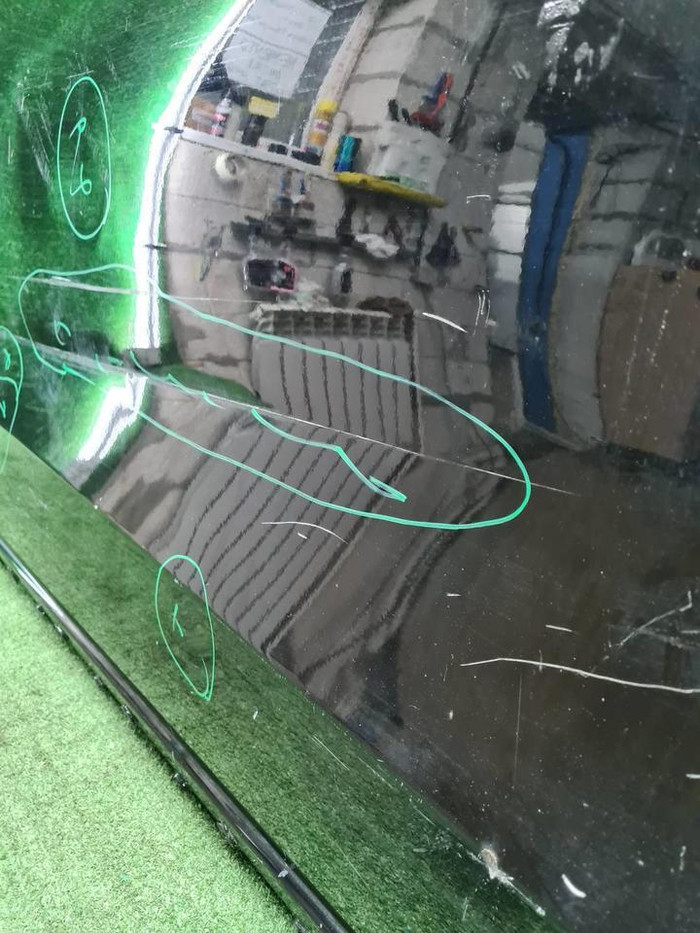 Дверь сдвижная правая Mercedes V w447 (2014-н.в.)