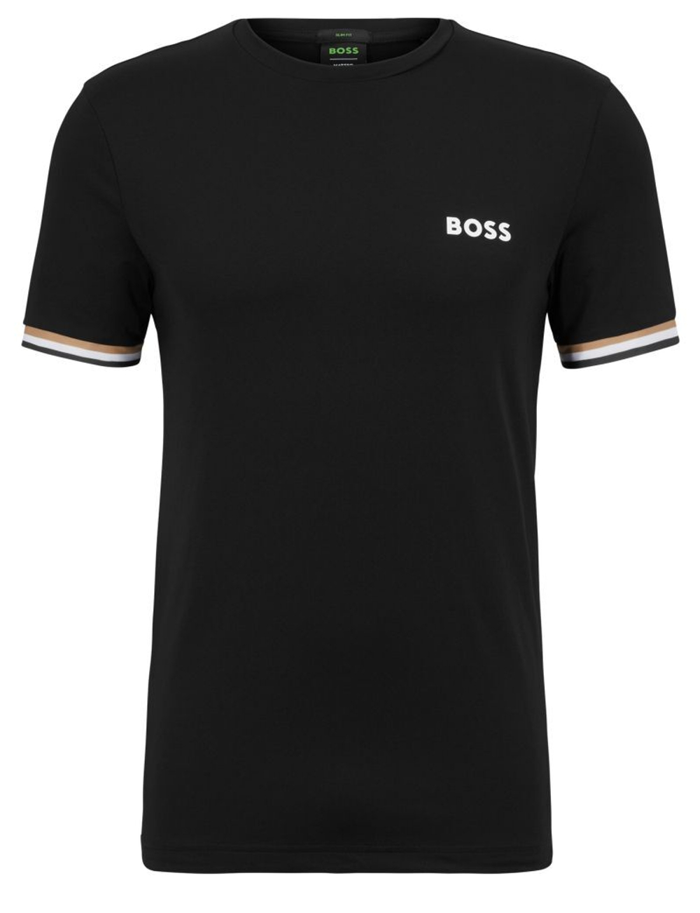 Футболка мужская теннисная BOSS x Matteo Berrettini Tee MB 2 - black