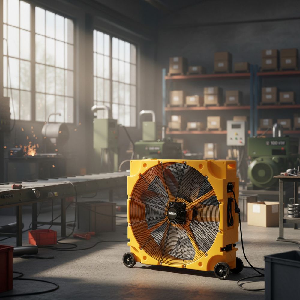 Вентилятор профессиональный DFP 24 Omega Air Control - [60 см / 13800 куб. в час]