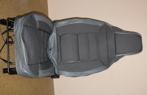 Чехлы на сиденье /2107/ Жаккард серый, дутый (TREND NEW)